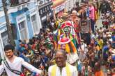 Carnaval de Olinda se despede com desfile de bonecos gigantes