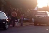 Filho ataca pais com enxada, avança sobre PM e acaba baleado