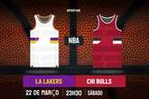 Palpite Los Angeles Lakers x Chicago Bulls – NBA – 22/03/2025