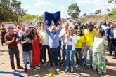 Ibaneis Rocha inaugura pavimentação da rodovia DF-220, em Brazlândia