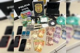 Batida da PCDF estoura ponto de tráfico e apreende armas na Estrutural
