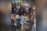 Vídeo: PM é agredido por motociclistas após evento no ABC paulista