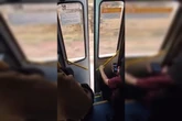 Ônibus trafega de porta aberta durante viagem no DF. Vídeo
