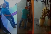 Vídeo: mijão choca lanchonete ao regar planta com pênis à mostra