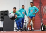 Seleção Brasileira realiza último treino antes de enfrentar a Tunísia