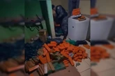 Homem é preso com fuzil e 500 kg de maconha avaliada em R$ 2 milhões