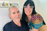“Coração em lágrimas”, diz Fernanda Brum sobre a morte do pai, Nélio
