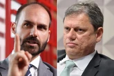 Após tensão, Eduardo diz que teve conversa “longa e boa” com Tarcísio