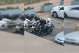Vídeo: ladrões roubam moto em frente à sede da Polícia Federal