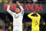 Vídeo: Mbappé faz dois e Real Madrid derrota Villarreal pelo Espanhol