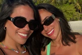 Foto: amiga de Bruna Biancardi encanta web com registro de Mel e Mavie