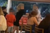 Traição? Casal troca tapas durante barraco em restaurante de luxo