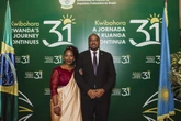 Embaixada de Ruanda comemora Dia da Libertação com grande festa