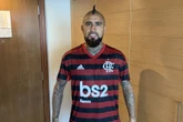 Vidal ataca novamente: no Instagram, chileno comemora gol do Flamengo