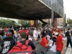 Manifestantes ocupam Avenida Paulista em protesto contra Bolsonaro