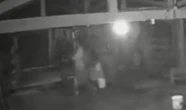 Câmera de fazenda flagrou suspeito de chacina nesta madrugada
