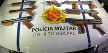 Após mulher gritar por socorro, PM apreende sete armas com homem no DF