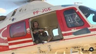 Armada, deputada federal faz vídeo em helicóptero e promete capturar Lázaro