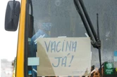 No DF, 6,4 mil rodoviários receberam a primeira dose da vacina