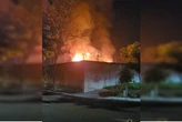 Incêndio atinge terreno baldio em Águas Claras. Vídeo