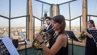 A Milano concerto su Torre Velasca per saluto prima del restauro