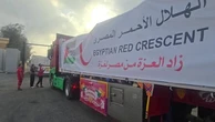 Il convoglio di aiuti egiziani parte per Gaza: le immagini dal valico di Rafah