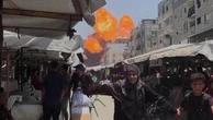 Gaza, attacco aereo israeliano su un edificio: il momento dell'esplosione