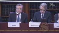 Draghi: "Sicurezza e prosperità Ue sconvolte e messe in dubbio dal nostro maggiore alleato"