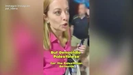 Gaza, video Meloni su profilo Pro-Pal: "Lavoro ogni giorno sul genocidio palestinese"