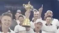 Ryder cup team europe prende in giro donald trump stai guardando coppa