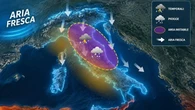 Previsioni meteo, tregua dal caldo: temporali e grandine verso il Centro-Sud, al Nord già si respira
