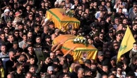 Libano, funerali di massa per i miliziani di Hezbollah uccisi nei raid israeliani