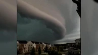 Maryland, gli attimi prima della tempesta: nel cielo una massa impressionante di "nuvole a muro"