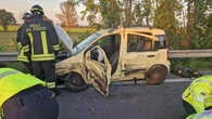 Scontro auto-furgone: gravissima bimba di 10 anni, rimasta intrappolata nell’abitacolo con la mamma