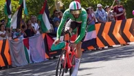 Filippo Ganna argento nella cronometro degli Europei dietro un inarrivabile Evenepoel