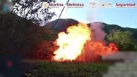 Un laboratorio di droga è stato distrutto dalla Marina militare a Sinaloa, in Messico