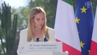 Meloni: "Senza Italia e Francia, l'Europa e l'Occidente non sarebbero quello che sono"