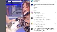 Katy Perry si complimenta con il cane che canta “Roar” alla Corrida