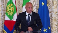 Calcio, le Azzurre al Quirinale, Soncin: "Presidente è un onore incontrarla, a nome di tutte noi"