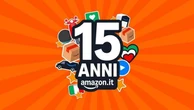 Amazon festeggia 15 anni in Italia con offerte speciali e concorsi a premi
