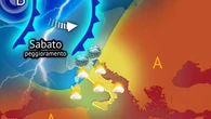 Previsioni meteo, sabato con veloce peggioramento, da domenica arriva l’anticiclone