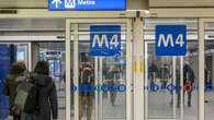 Il metrò M4 a Milano chiude per collaudi dal 3 al 9 aprile: tutte le informazioni sui bus sostitutivi per i passeggeri