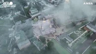 Kiev, la cattedrale patrimonio Unesco dopo l’attacco russo: le immagini aree
