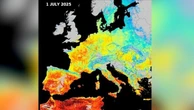 La settimana di fuoco dell'Europa: nell'animazione l'ondata di calore che attraversa il continente