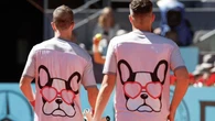 Internazionali, Behar e Pavlasek: look vincente con le t-shirt fashion style