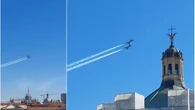 Frecce tricolore sorvolano Milano: le prove per l’esibizione dei 100 anni dell’Aeronautica Militare