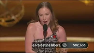 Emmy, il grido di Hannah Einbinder: "Go Birds, Fuck Ice and Free Palestine"