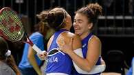 Errani e Paolini super, l’Italia è in finale nella Billie Jean King Cup