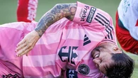 Messi infortunato in una partita contro i messicani del Necaxa