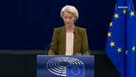 Strasburgo, von der Leyen: "Abbiamo lo stomaco per combattere? Basta divisioni, serve unità"